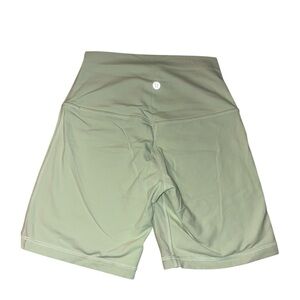lululemon athletica Women's Pastel Neon Green High-Waisted Shorts